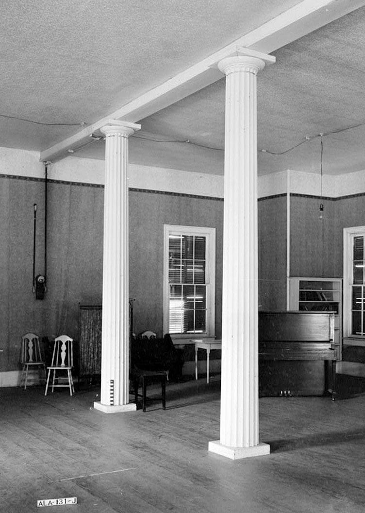 Historic Photo : Masonic Temple, Broad Street (State Road 28), Camden, Wilcox County, AL 5 Photograph