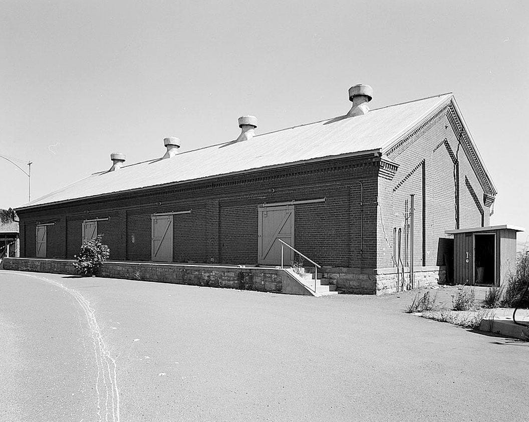 Historic Photo : Benicia Arsenal, Powder Magazine No. 5, Junction of Interstate Highways 680 & 780, Benicia, Solano County, CA 3 Photograph
