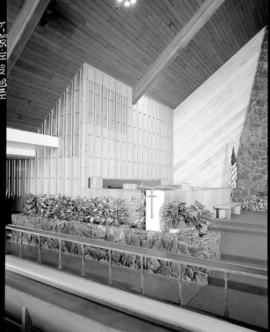 Historic Photo : Pearl Harbor Memorial Community Church, 20 Bougainville Drive, Honolulu, Honolulu County, HI 3 Photograph