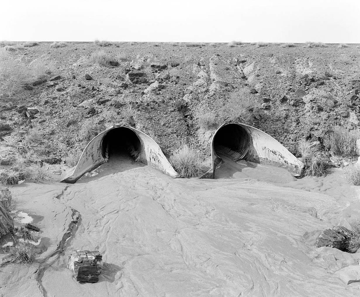 Historic Photo : Petrified Forest National Park Roads & Bridges, Holbrook, Navajo County, AZ 7 Photograph