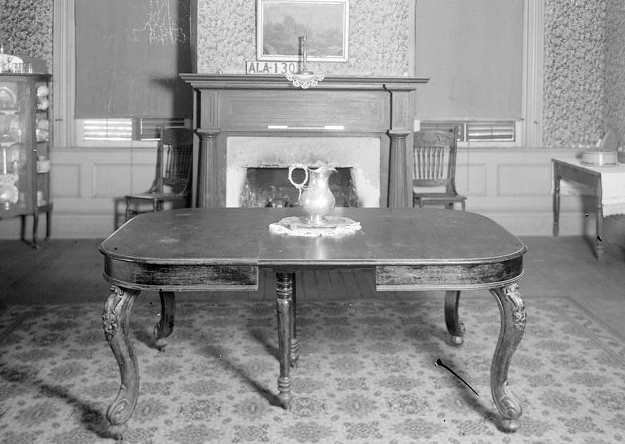 Historic Photo : Frank Tait House, County Road 19, Camden, Wilcox County, AL 1 Photograph