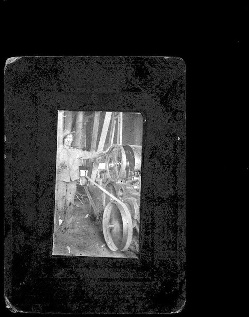 Historic Photo : Pearle Cotton Mill & Dam, Elbert County Road 245, Elberton, Elbert County, GA 9 Photograph