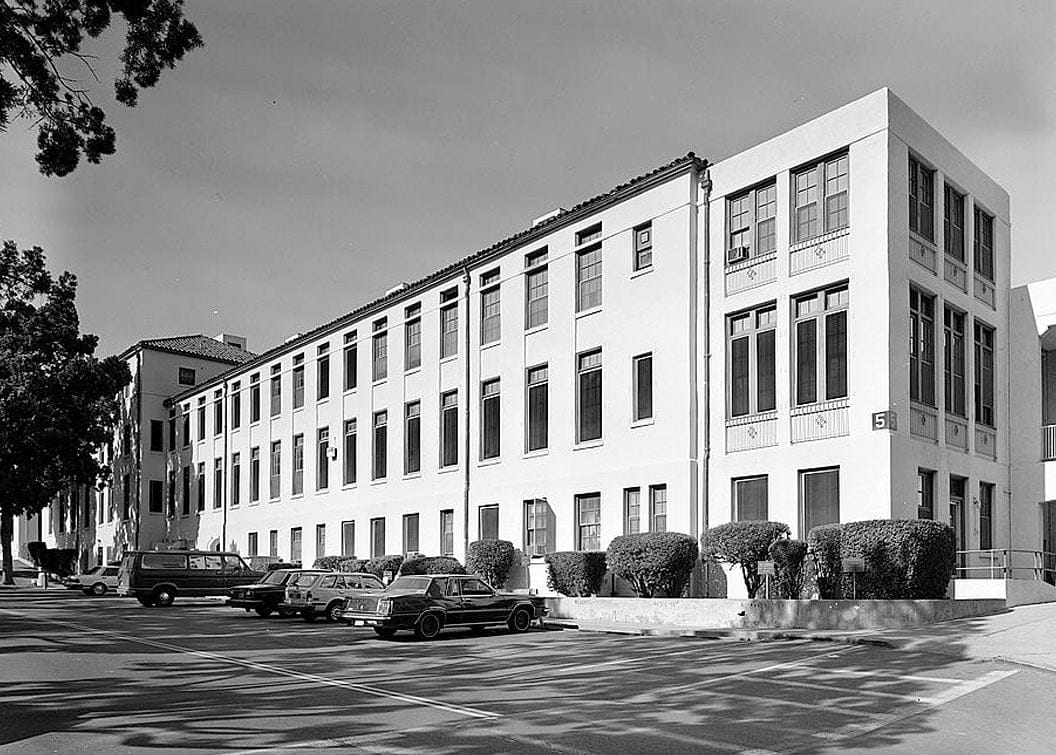 Historic Photo : U.S. Naval Hospital, Ward B, Park Boulevard, Balboa Park, San Diego, San Diego County, CA 3 Photograph