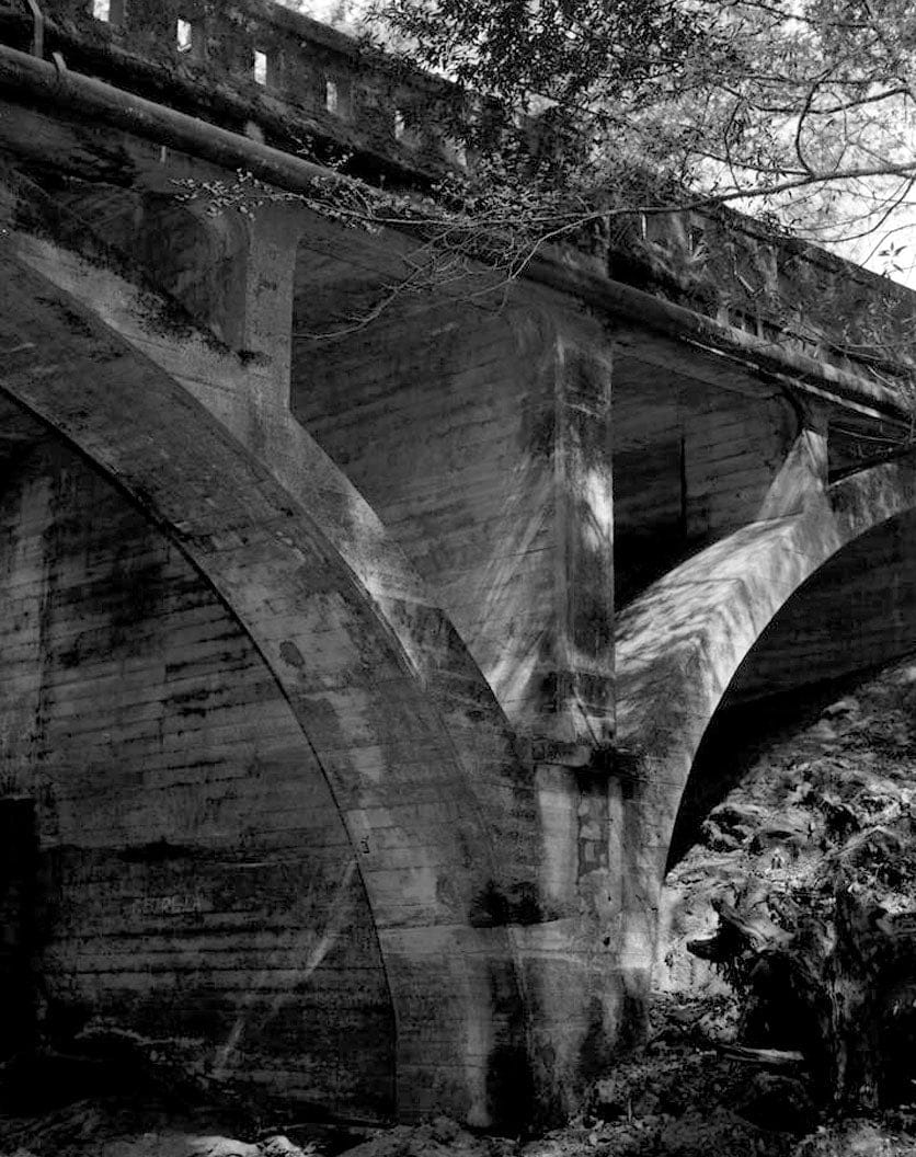 Historic Photo : Shafter Bridge, Spanning Lagunitas Creek on Sir Francis Drake Boulevard, Lagunitas, Marin County, CA 1 Photograph