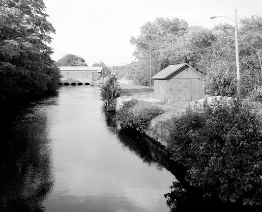 Norwich Water Power Company, West bank of Shetucket River beginning opposite Second Street & extending .8 mile northward, Greenville section, Norwich, New London County, CT 1