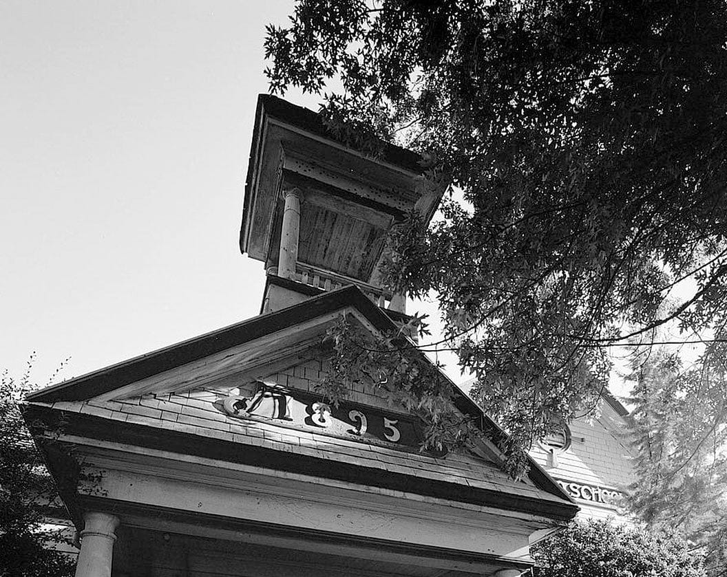 Historic Photo : Machado School, Sycamore Avenue, Morgan Hill, Santa Clara County, CA 1 Photograph