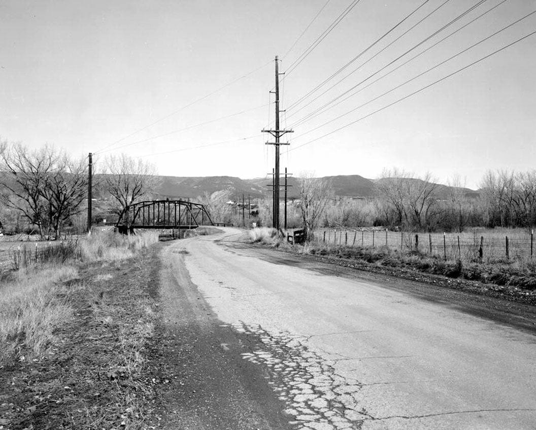 Historic Photo : Hotchkiss Bridge, Spanning North Fork River on County Road 3400, Hotchkiss, Delta County, CO 4 Photograph