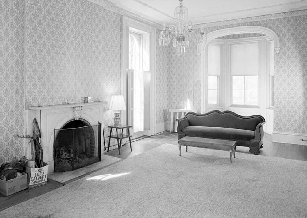 Historic Photo : Governor William H. Ross House, State Route 543, Seaford, Sussex County, DE 2 Photograph
