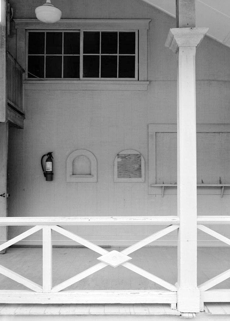 Historic Photo : Kalaupapa Social Hall, Moloka'i Island, Kalaupapa, Kalawao County, HI 11 Photograph