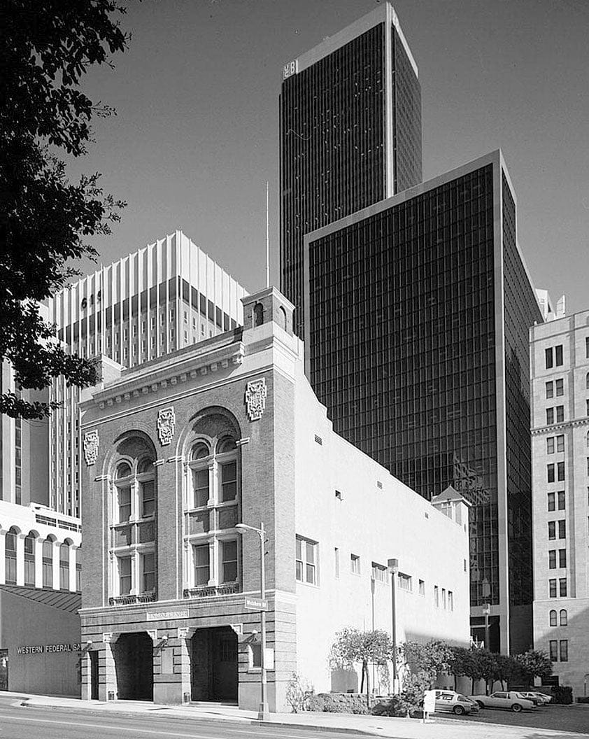 Historic Photo : Fire Station No. 28, 644 South Figueroa Street, Los Angeles, Los Angeles County, CA 2 Photograph