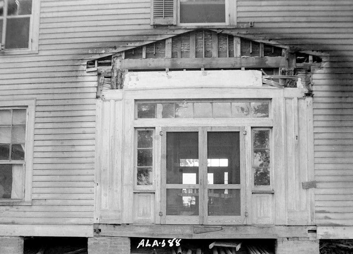 Historic Photo : Bass-Perry House, U.S. Highway 431, Seale, Russell County, AL 2 Photograph