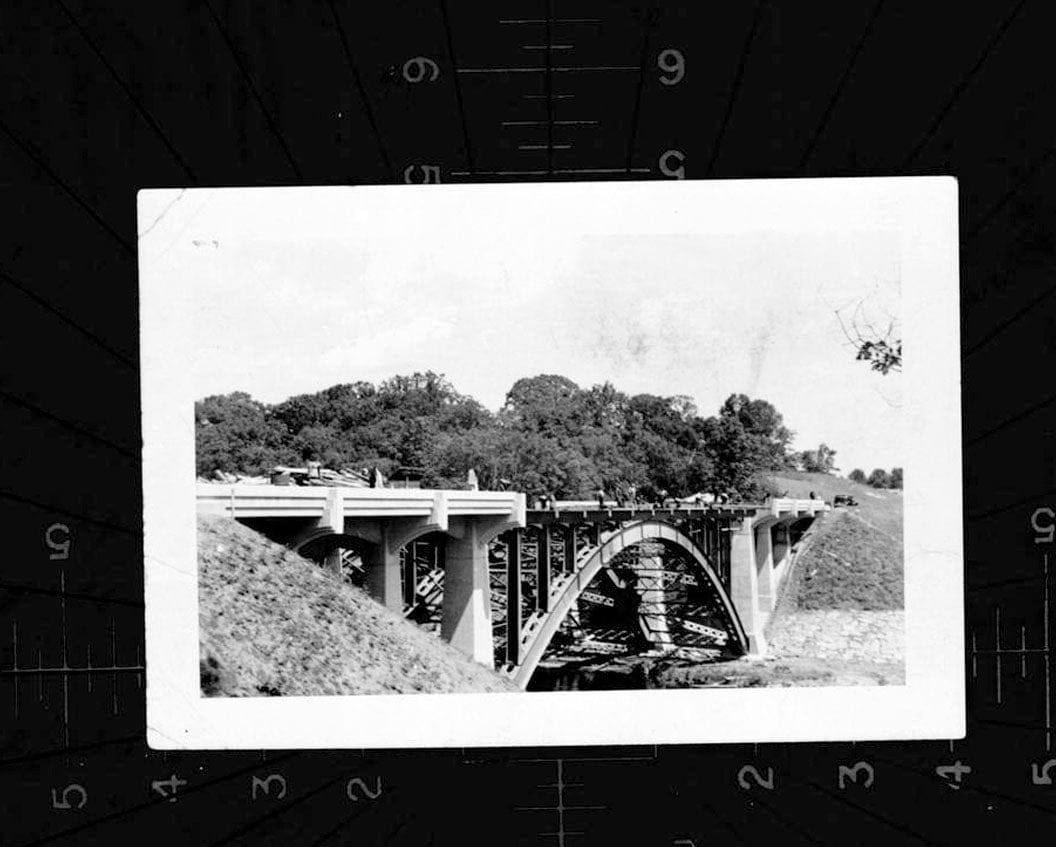 Historic Photo : Merritt Parkway, Saugatuck River Bridge, Spanning Saugatuck River, Westport, Fairfield County, CT 3 Photograph
