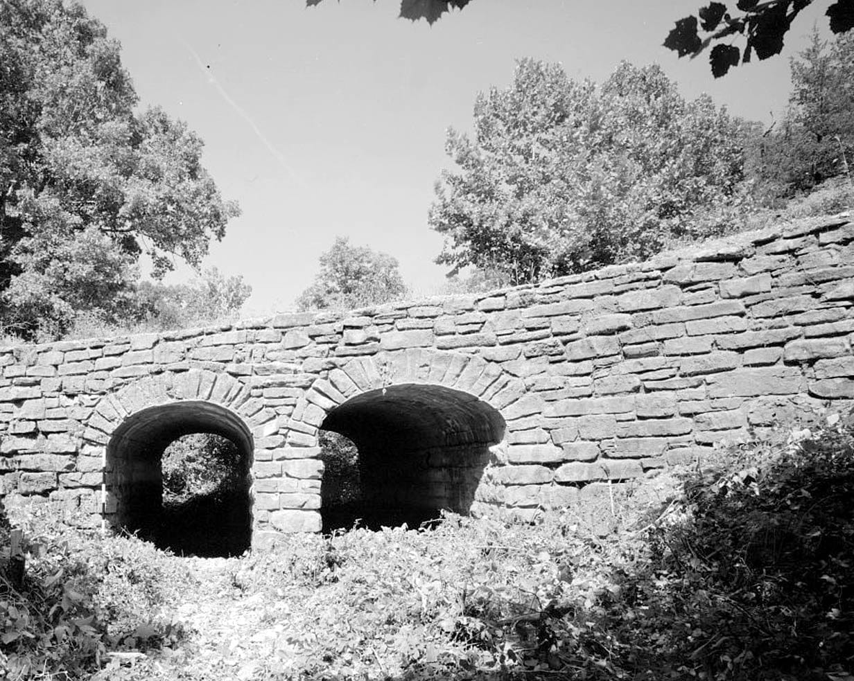Historic Photo : Mulladay Hollow Bridge, Spanning Mulladay Hollow Creek at County Road No.61, Eureka Springs, Carroll County, AR 1 Photograph