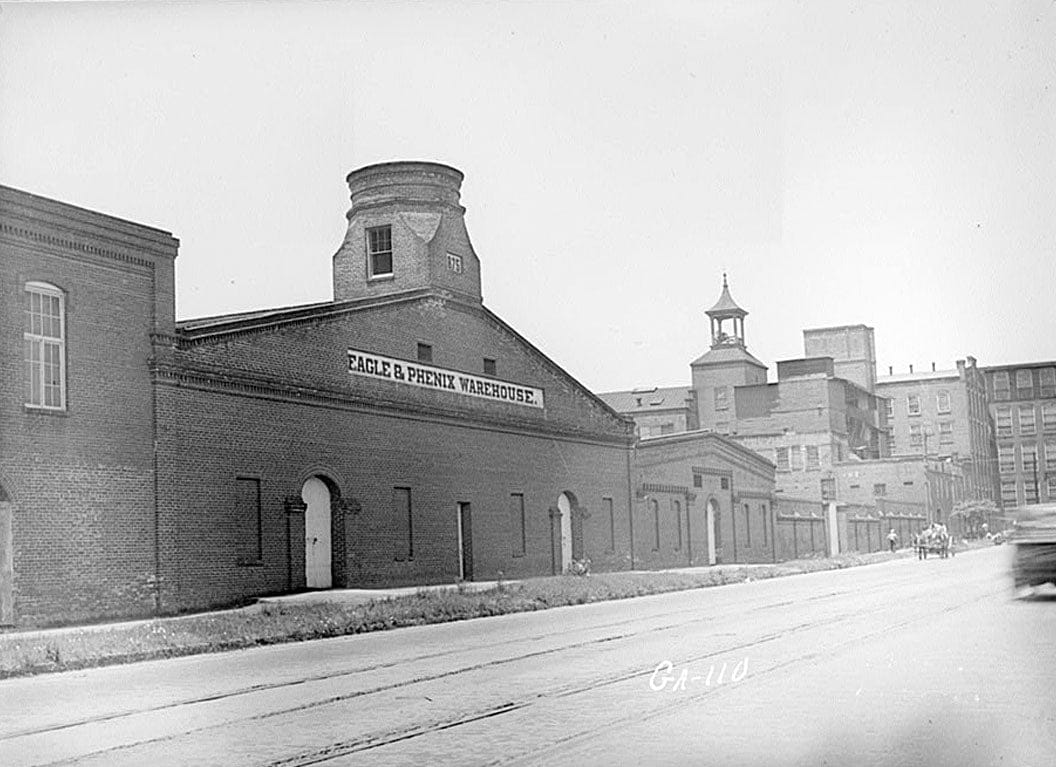 Historic Photo : Muscogee Mills, Columbus, Muscogee County, GA 1 Photograph