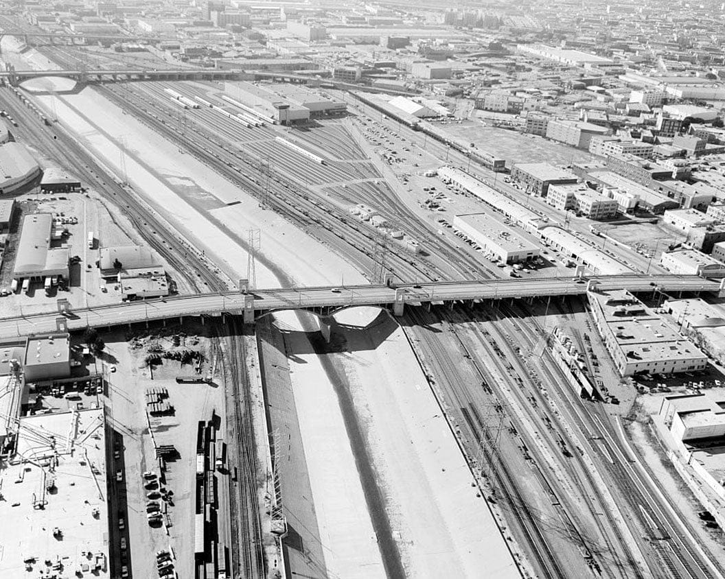Historic Photo : Los Angeles River Bridges, Los Angeles, Los Angeles County, CA 2 Photograph
