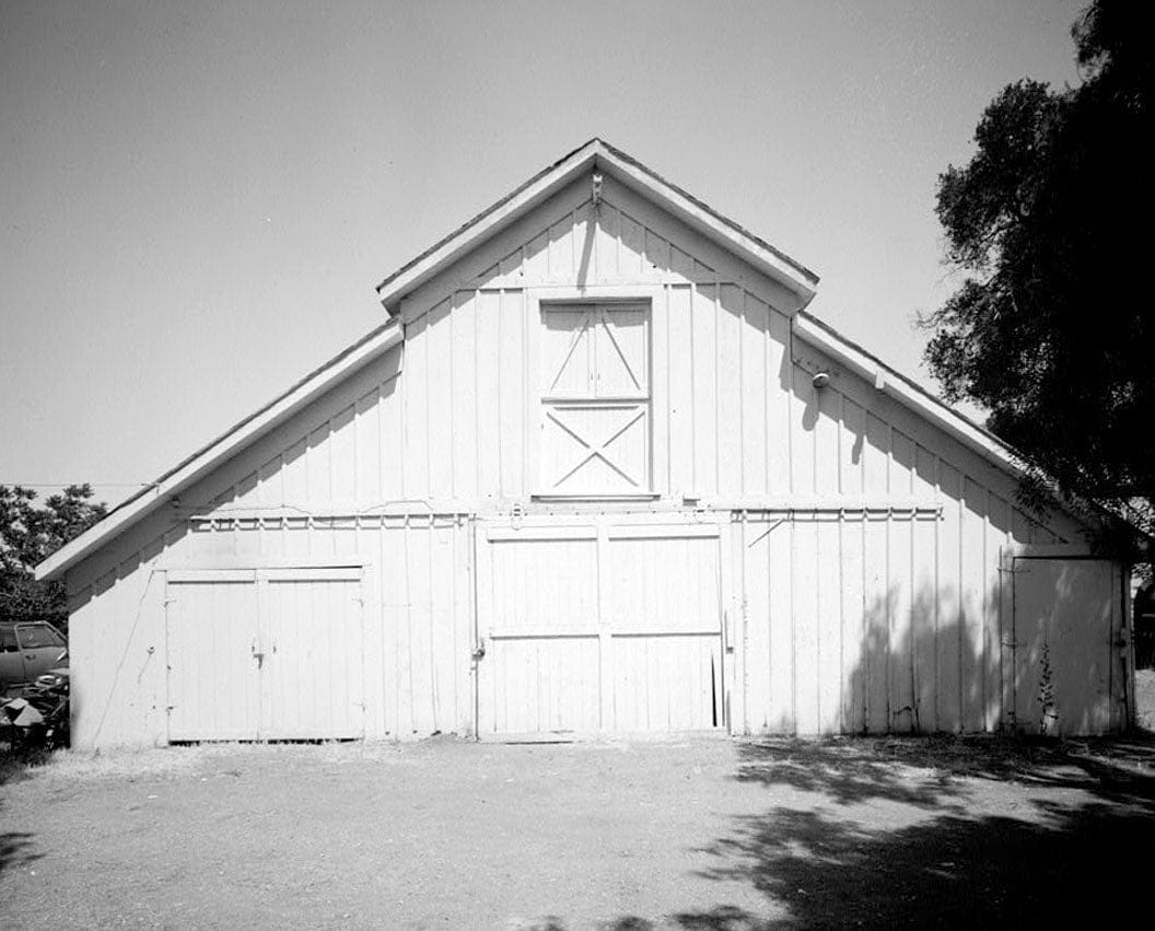 Historic Photo : Le Fevre House, Barn, 1444 Moore, Campbell, Santa Clara County, CA 2 Photograph