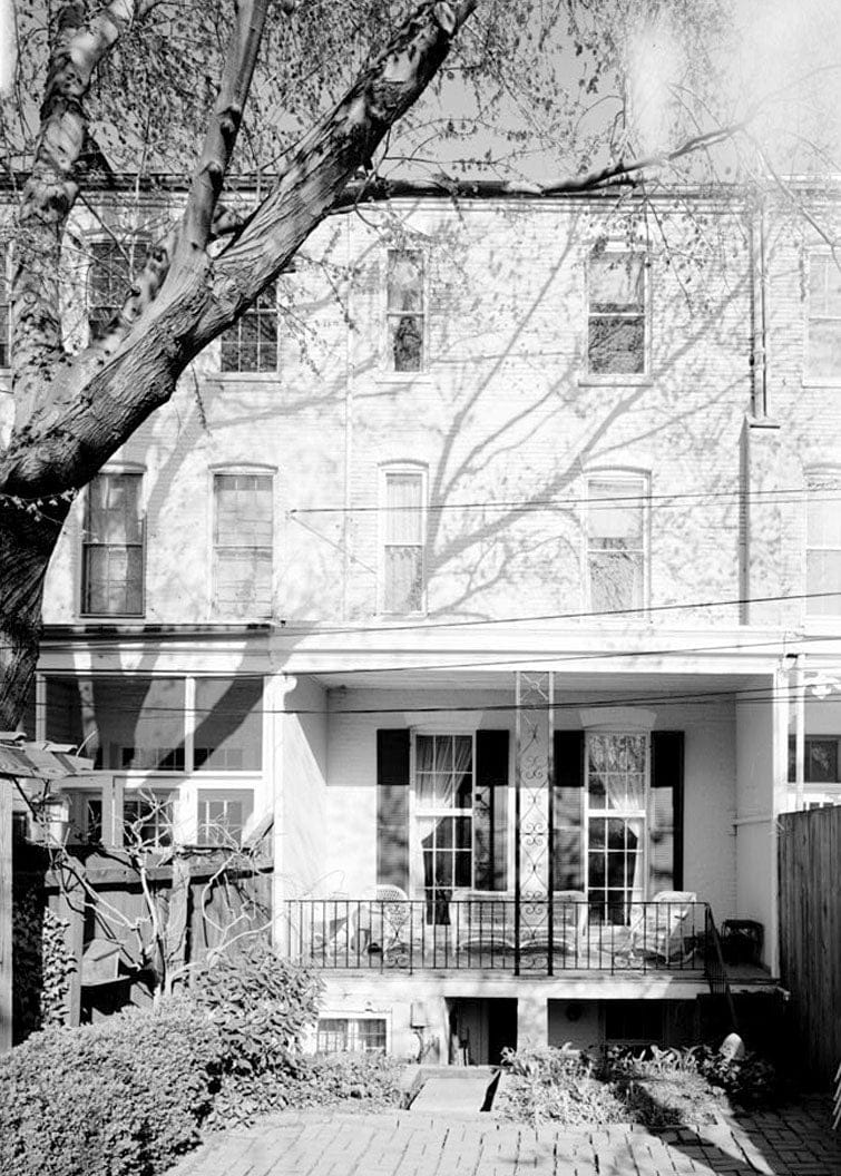 Historic Photo : 1422 Thirty-Third Street, Northwest (House), Washington, District of Columbia, DC 1 Photograph