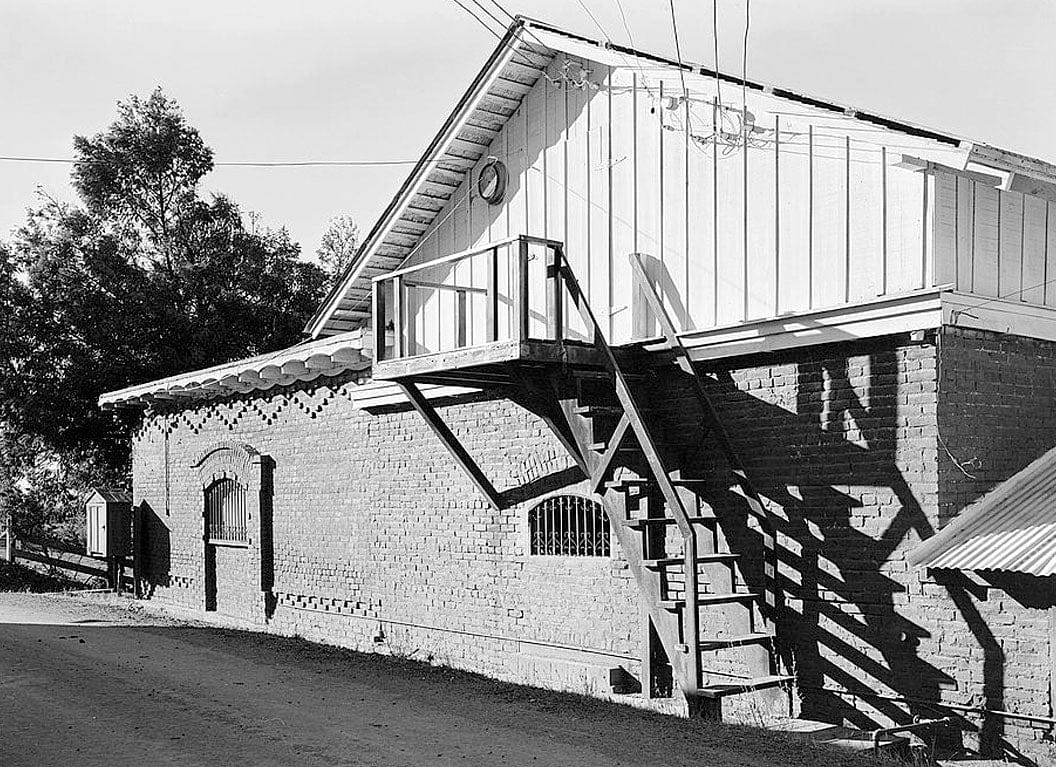 Historic Photo : Fountain Grove Winery, Champagne Storage Building, Santa Rosa, Sonoma County, CA 1 Photograph