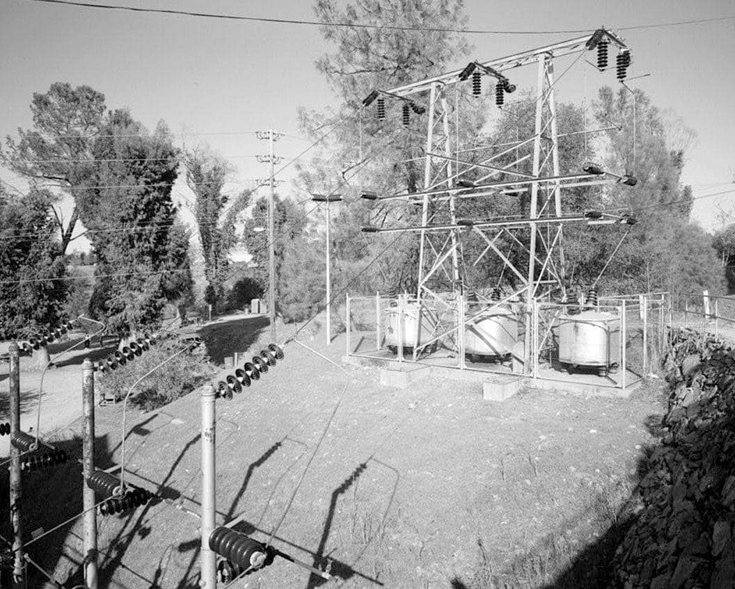 Historic Photo : Folsom Powerhouse, Adjacent to American River, Folsom, Sacramento County, CA 6 Photograph
