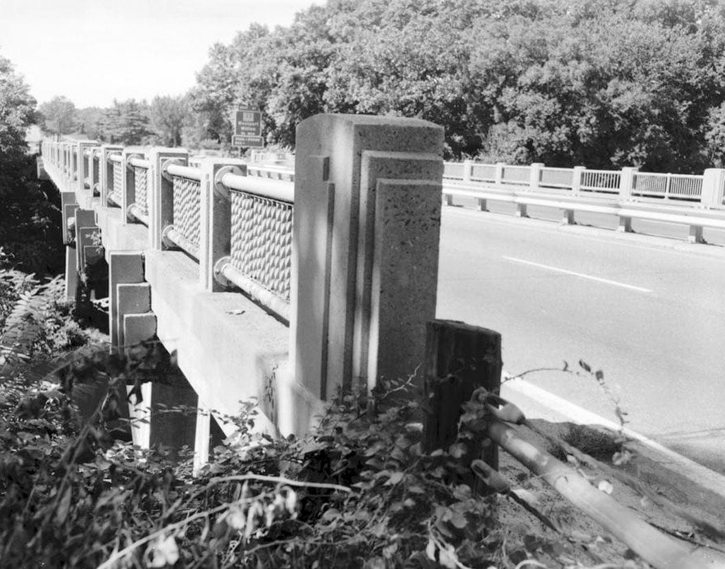 Historic Photo : Merritt Parkway, Saugatuck River Bridge, Spanning Saugatuck River, Westport, Fairfield County, CT 1 Photograph