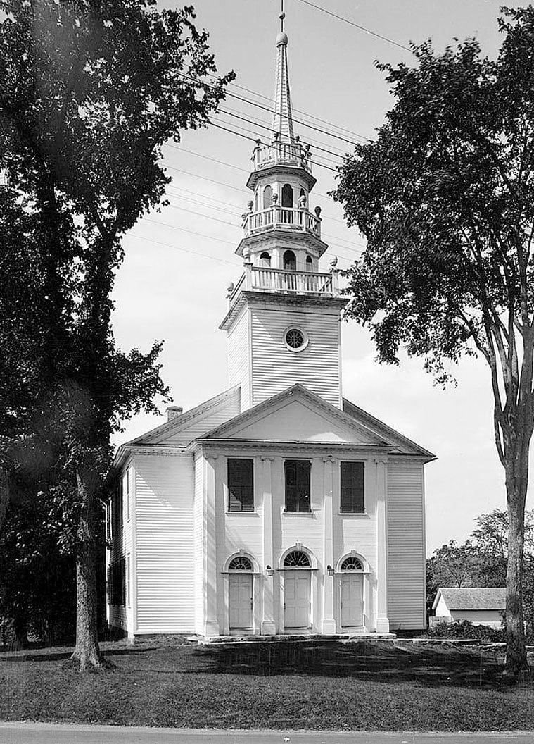 Historic Photo : Church, North Cornwall, Litchfield County, CT 2 Photograph