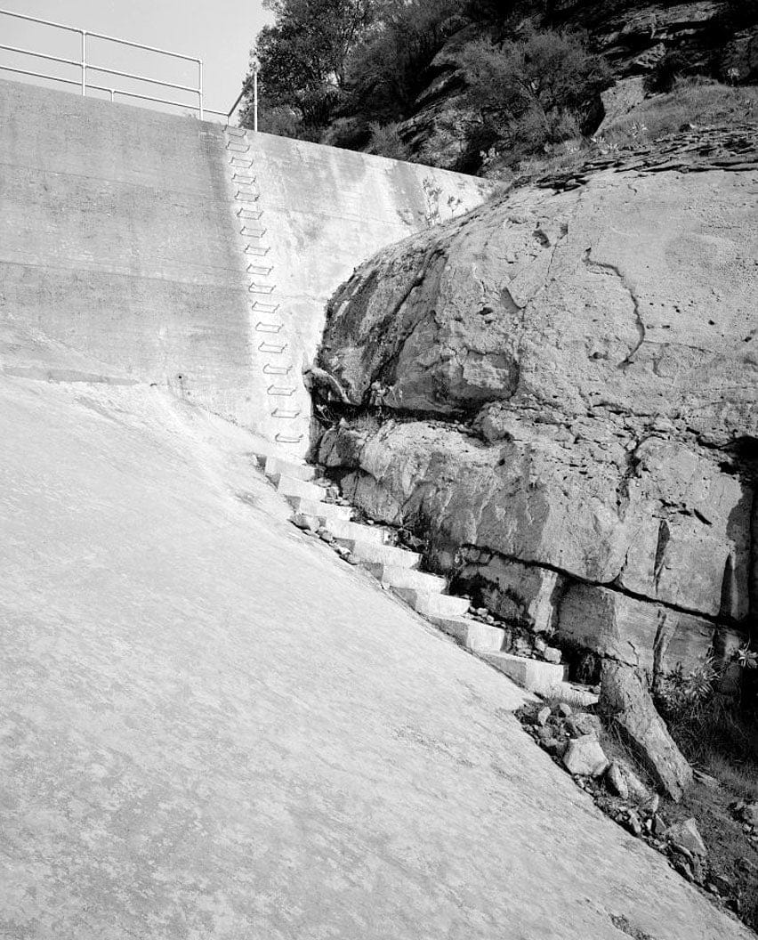 Historic Photo : Salinas Dam, Salinas River near Pozo Road, Santa Margarita, San Luis Obispo County, CA 9 Photograph