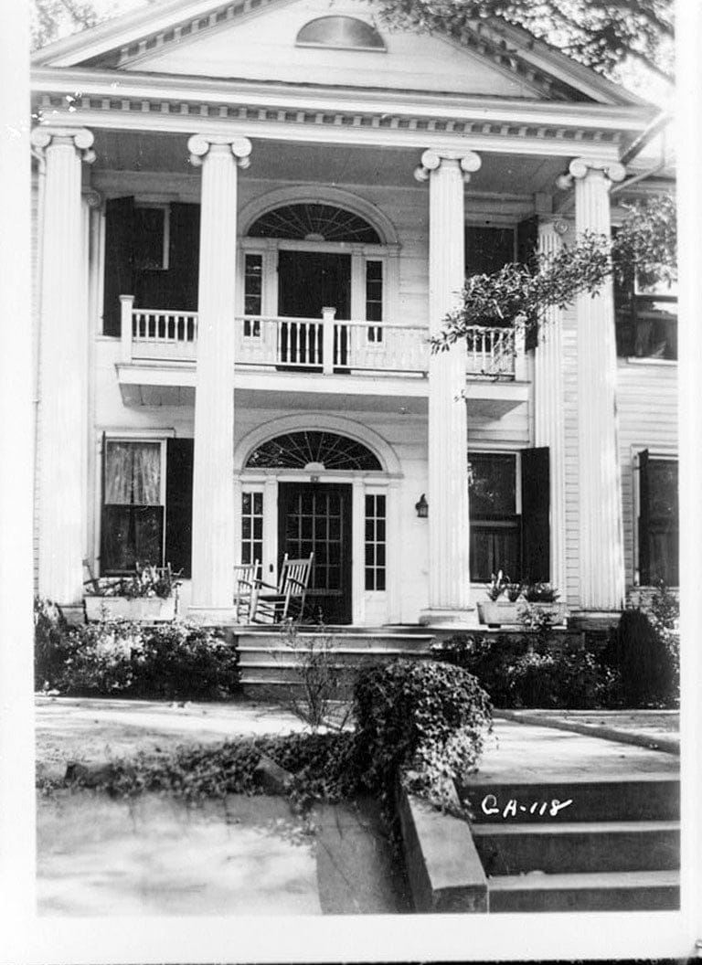 Historic Photo : Old Edwards House, 203 Broad Street, La Grange, Troup County, GA 2 Photograph