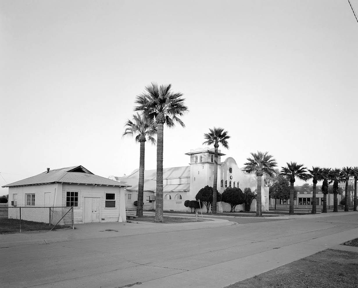Historic Photo : Phoenix Indian School, Dining Hall, Northeast Corner of Central Avenue & Indian School Road, Phoenix, Maricopa County, AZ 6 Photograph