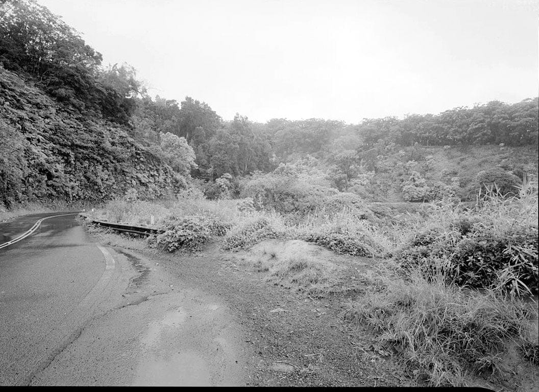 Historic Photo : Hana Belt Road, Between Haiku and Kaipahulu, Hana, Maui County, HI 35 Photograph