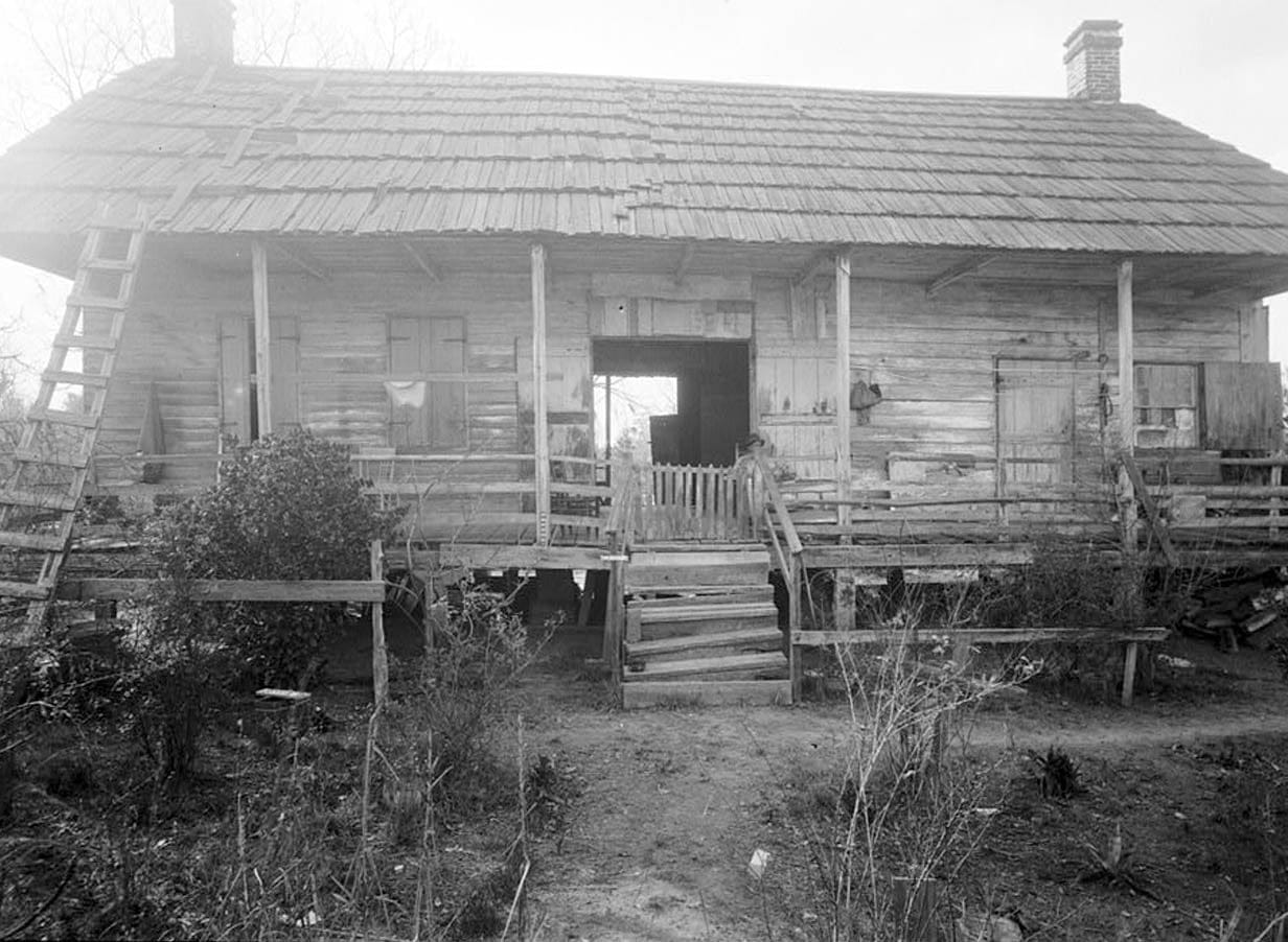 Historic Photo : Zeno Chestang House, U.S. Highway 43, Chestang Landing, Chastang, Mobile County, AL 1 Photograph