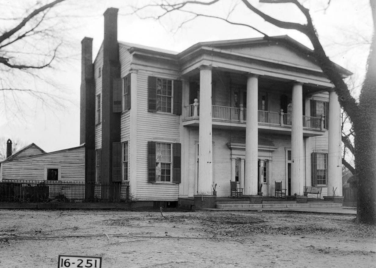 Historic Photo : A. W. Smith House, 220 Main Street, Eutaw, Greene County, AL 1 Photograph