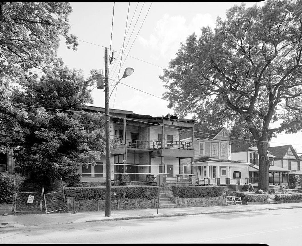 Historic Photo : Martin Luther King, Jr. National Historic Site, Smith-Charleston House, 509 Auburn Avenue Northeast, Atlanta, Fulton County, GA 3 Photograph