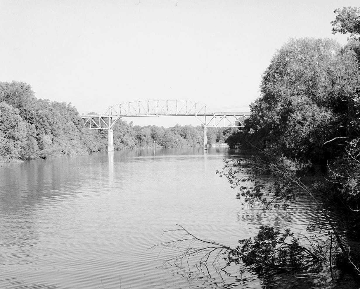 Historic Photo : Ouachita River Bridge, Spanning Ouachita River at U.S. Highway 167, Calion, Union County, AR 1 Photograph