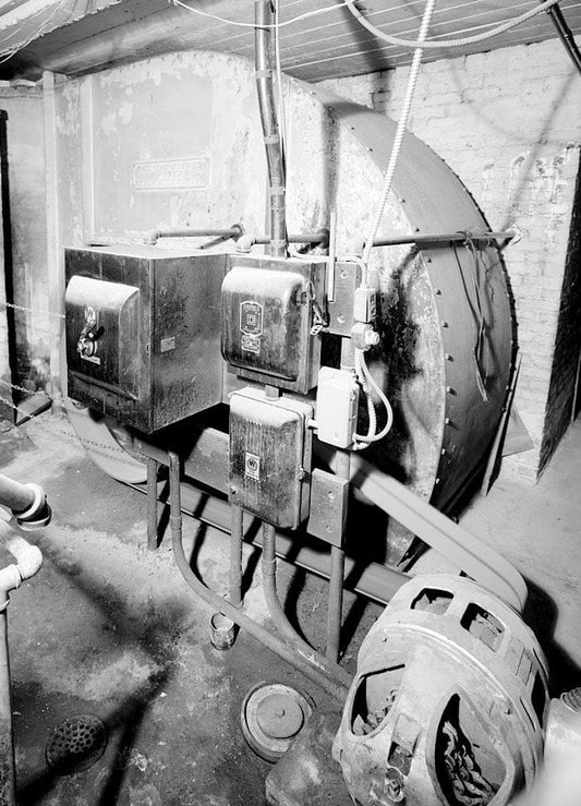 Hot Springs National Park, Bathhouse Row, Buckstaff Bathhouse: Mechanical & Piping Systems, State Highway 7, 1 Mile North of U.S. Highway 70, Hot Springs, Garland County, AR 3