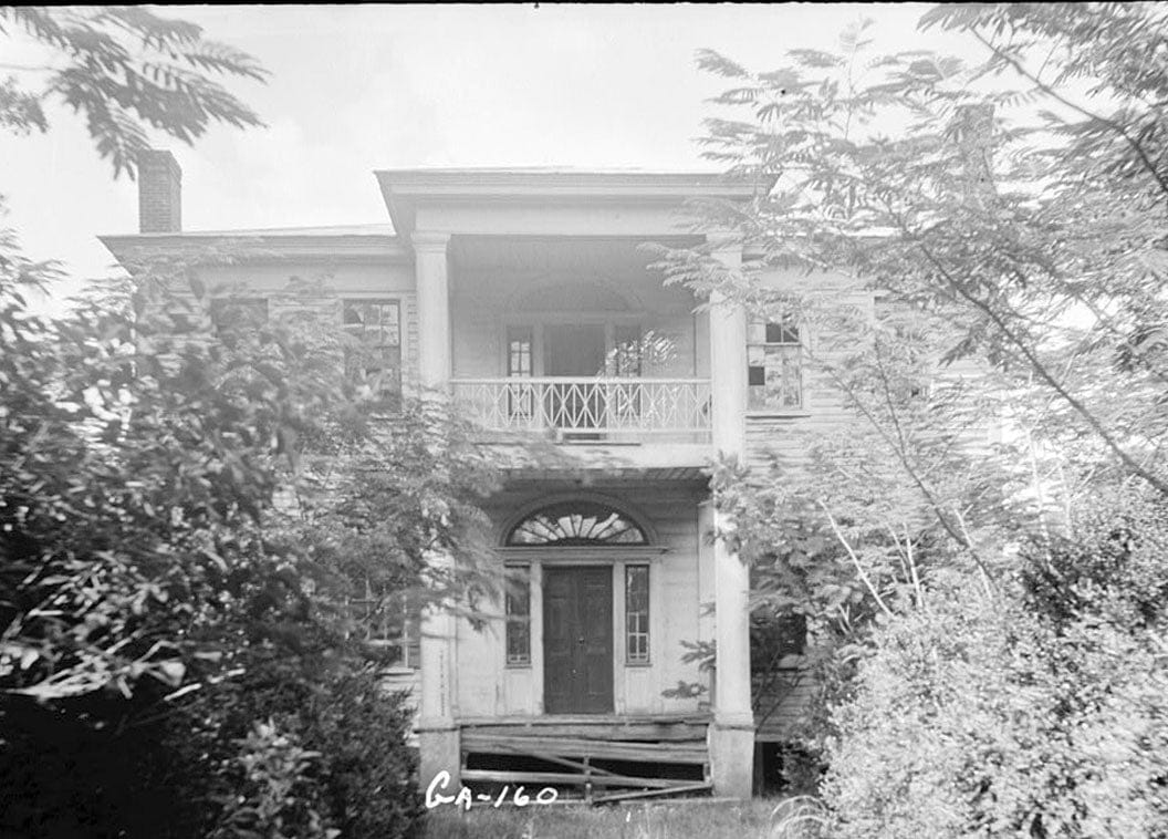 Historic Photo : Rumph House, Marshallville, Macon County, GA 1 Photograph