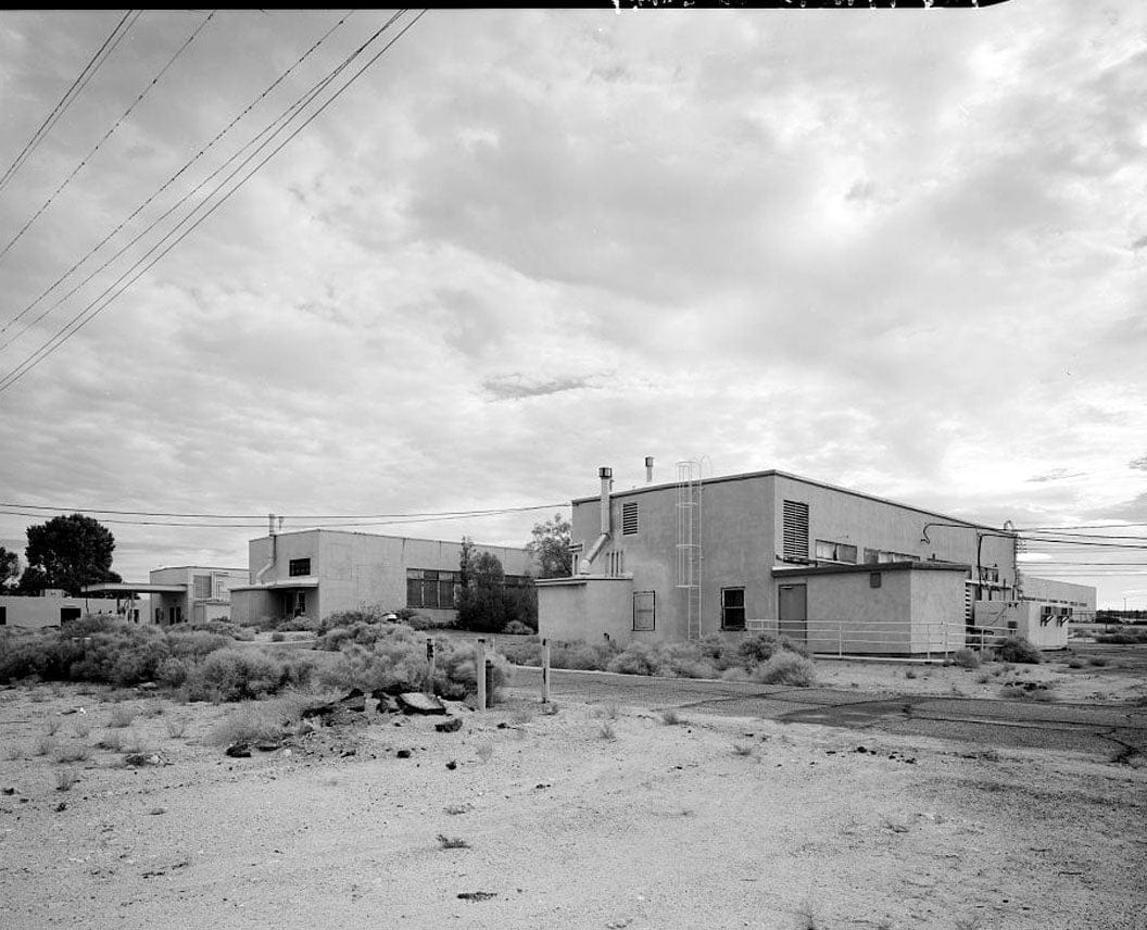 Historic Photo : Naval Ordnance Test Station Inyokern, China Lake Pilot Plant, Maintenance Shop, C Street, China Lake, Kern County, CA 1 Photograph