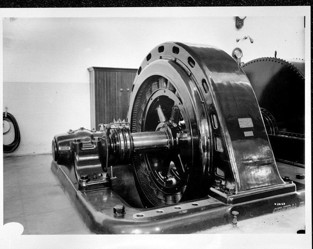 Historic Photo : Santa Ana River Hydroelectric System, SAR-1 Powerhouse, Redlands, San Bernardino County, CA 2 Photograph