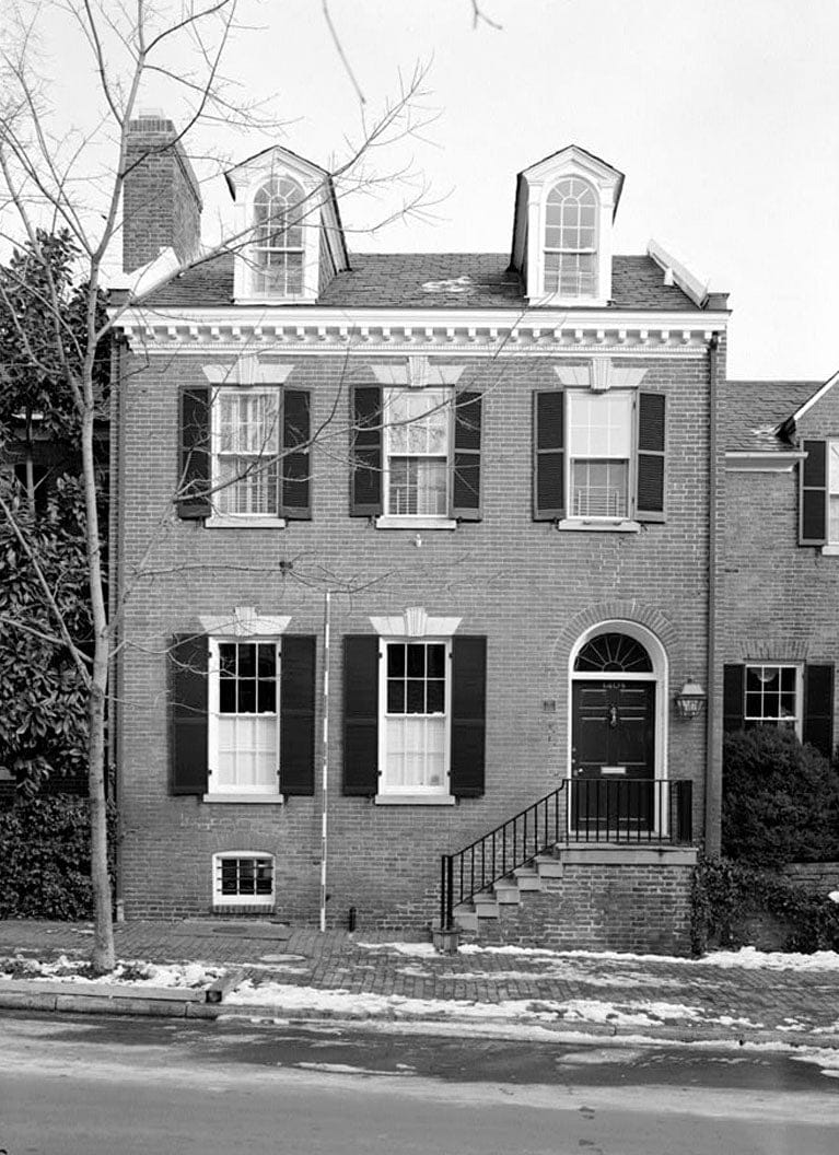 Historic Photo : Ambassador Bruce House, 1422 Thirty-Fifth Street, Northwest, Washington, District of Columbia, DC 4 Photograph