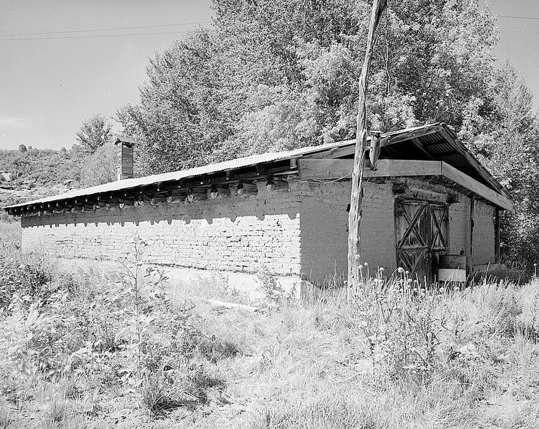 Historic Photo : Ritter Ranch, Potato Shed, Dolores, Montezuma County, CO 1 Photograph