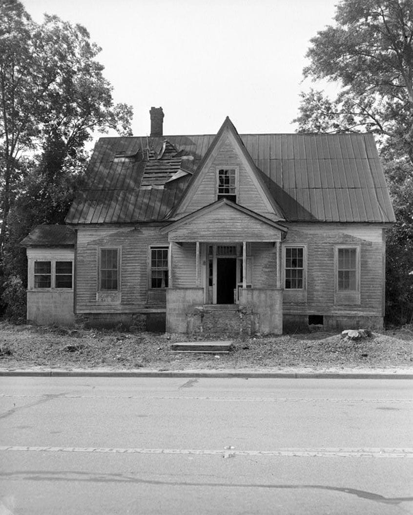 Historic Photo : Vance Farmstead, Main House, State Route 88, Hephzibah, Richmond County, GA 1 Photograph