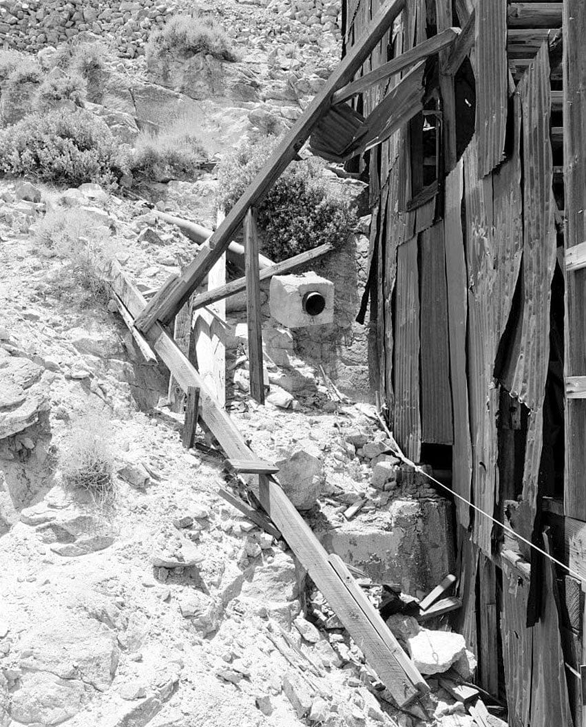 Historic Photo : Skidoo Mine, Park Route 38 (Skidoo Road), Death Valley Junction, Inyo County, CA 13 Photograph