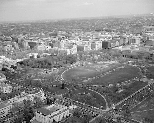 Historic Photo : White House Grounds & Ellipse, Washington, District of Columbia, DC 4 Photograph