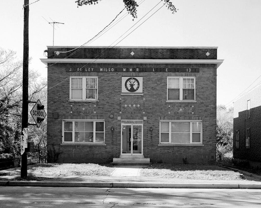 Historic Photo : Howard Road Historic District, Minnie B. Smoot Apartment Building, 1015 Howard Road, Washington, District of Columbia, DC 1 Photograph