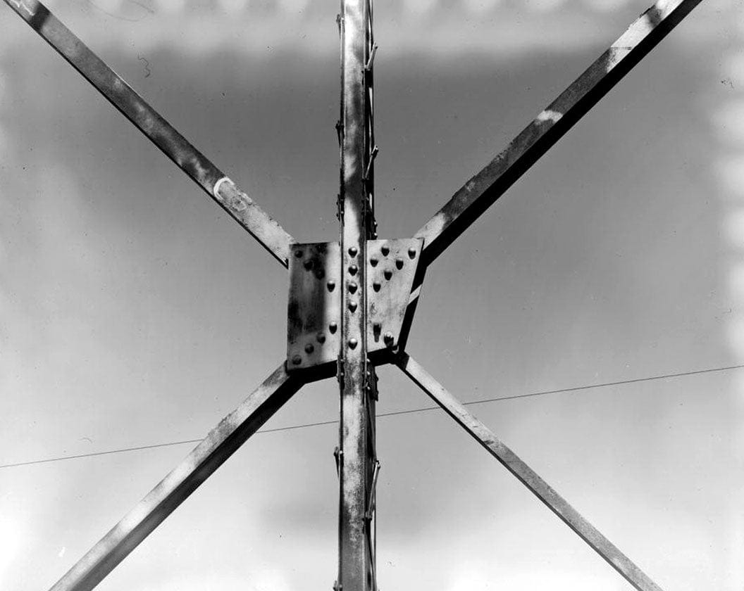 Historic Photo : Linden Avenue Bridge, Spanning Purgatoire River on Linden Avenue, Trinidad, Las Animas County, CO 1 Photograph