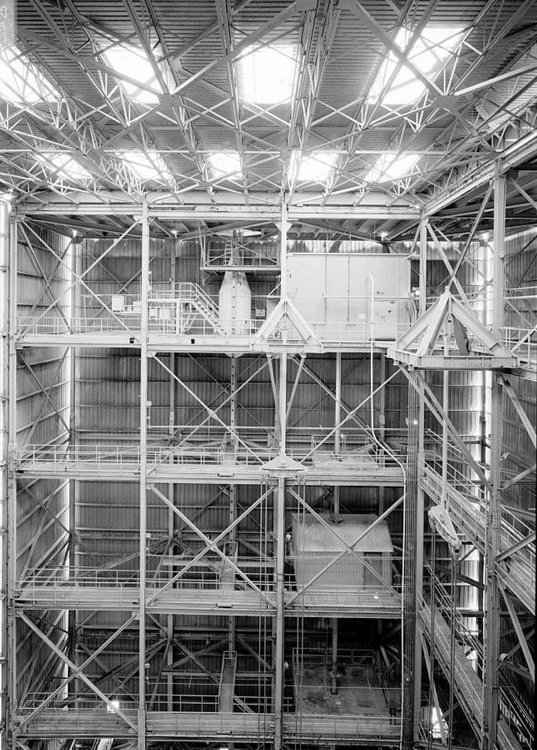 Historic Photo : Marshall Space Flight Center, Saturn V Dynamic Test Facility, East Test Area, Huntsville, Madison County, AL 21 Photograph
