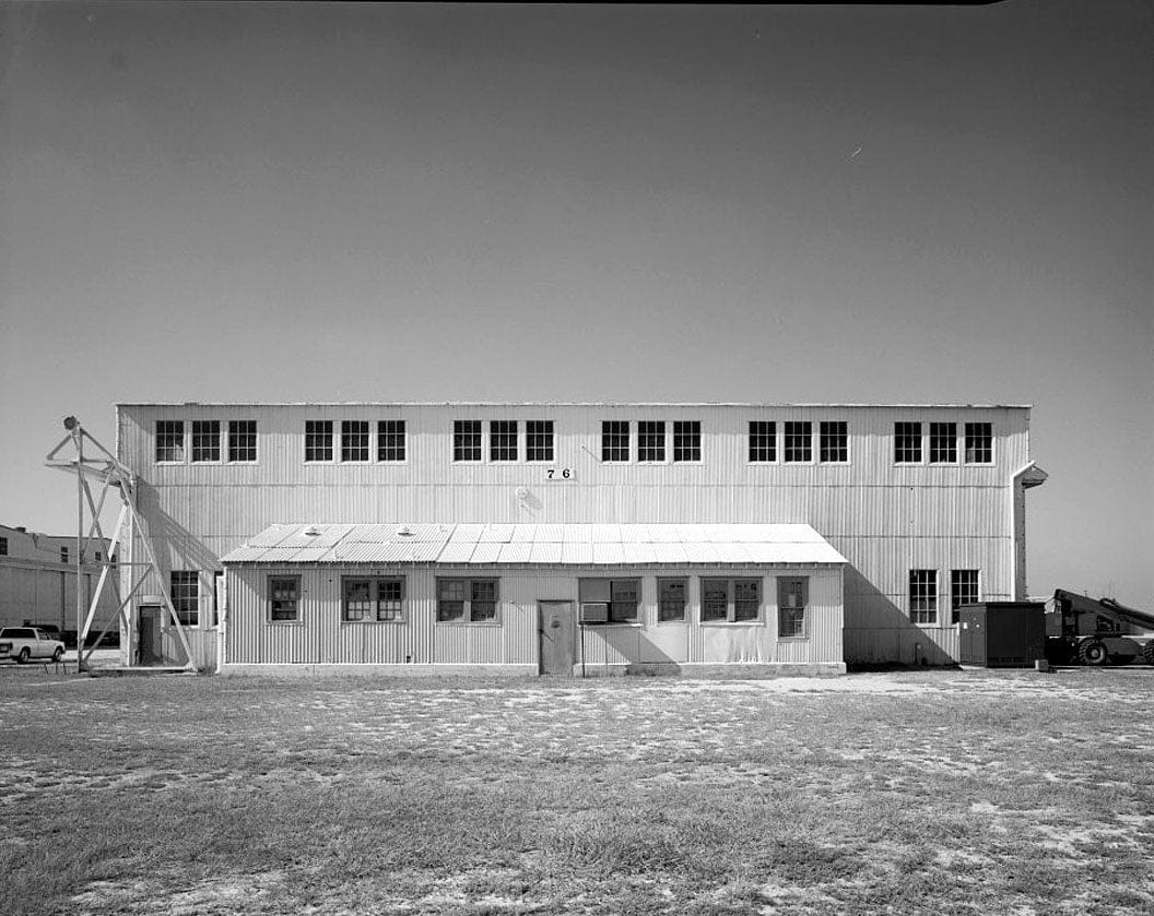 Historic Photo : U.S. Naval Air Station, Seaplane Hangar, Pensacola, Escambia County, FL 7 Photograph