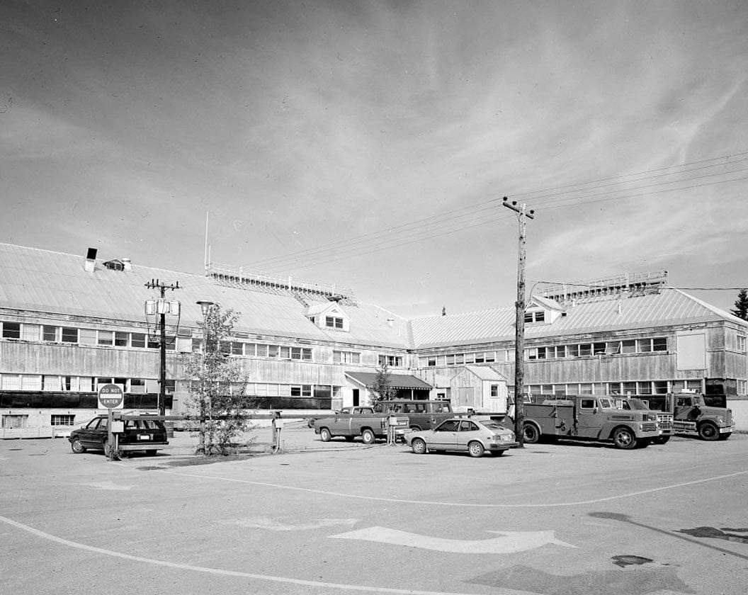 Historic Photo : Ladd Field, Hospital, Fort Wainwright, Fairbanks, Fairbanks North Star Borough, AK 1 Photograph