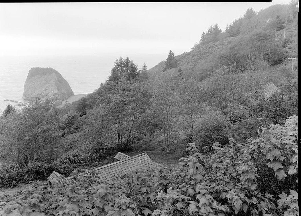Historic Photo : Radar Station B-71, Coastal Drive, Klamath, Del Norte County, CA 1 Photograph