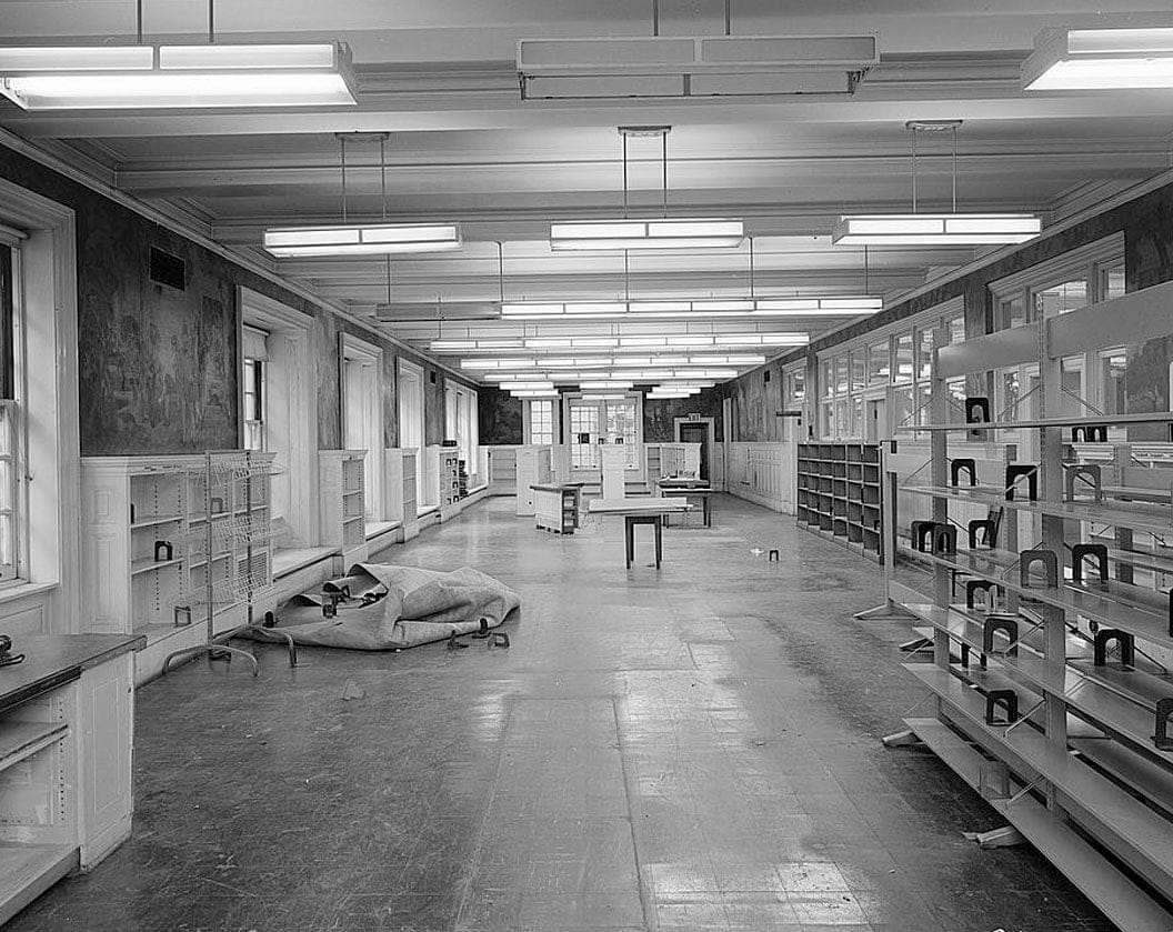 Historic Photo : Ives Memorial Library, 133 Elm Street, New Haven, New Haven County, CT 7 Photograph