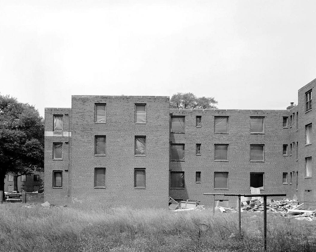 Historic Photo : Techwood Homes, Building No. 5, 467 Techwood Drive & 114-120 Pine Street, Atlanta, Fulton County, GA 5 Photograph